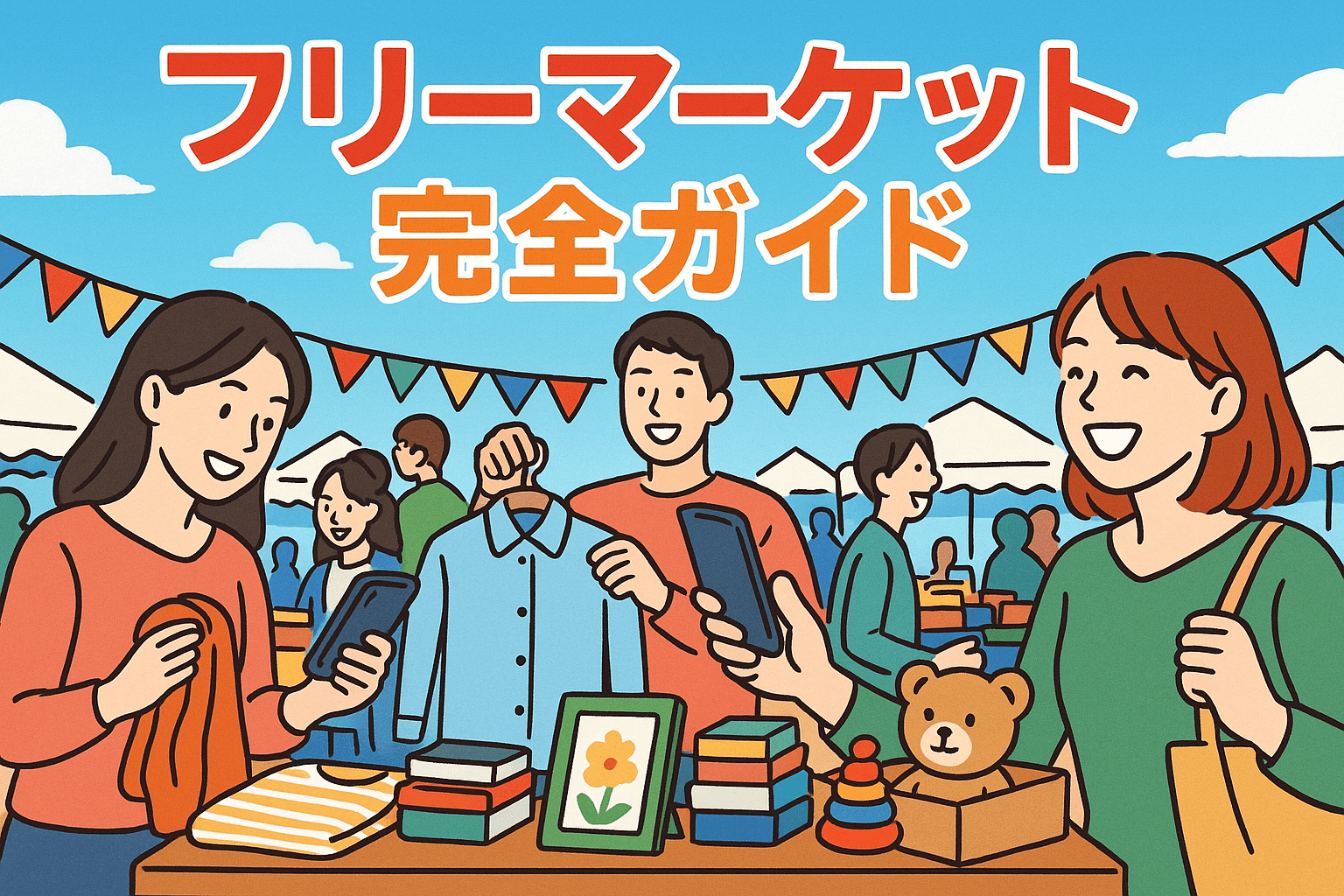 フリーマーケット完全ガイド：歴史から現代の活用法まで thumbnail