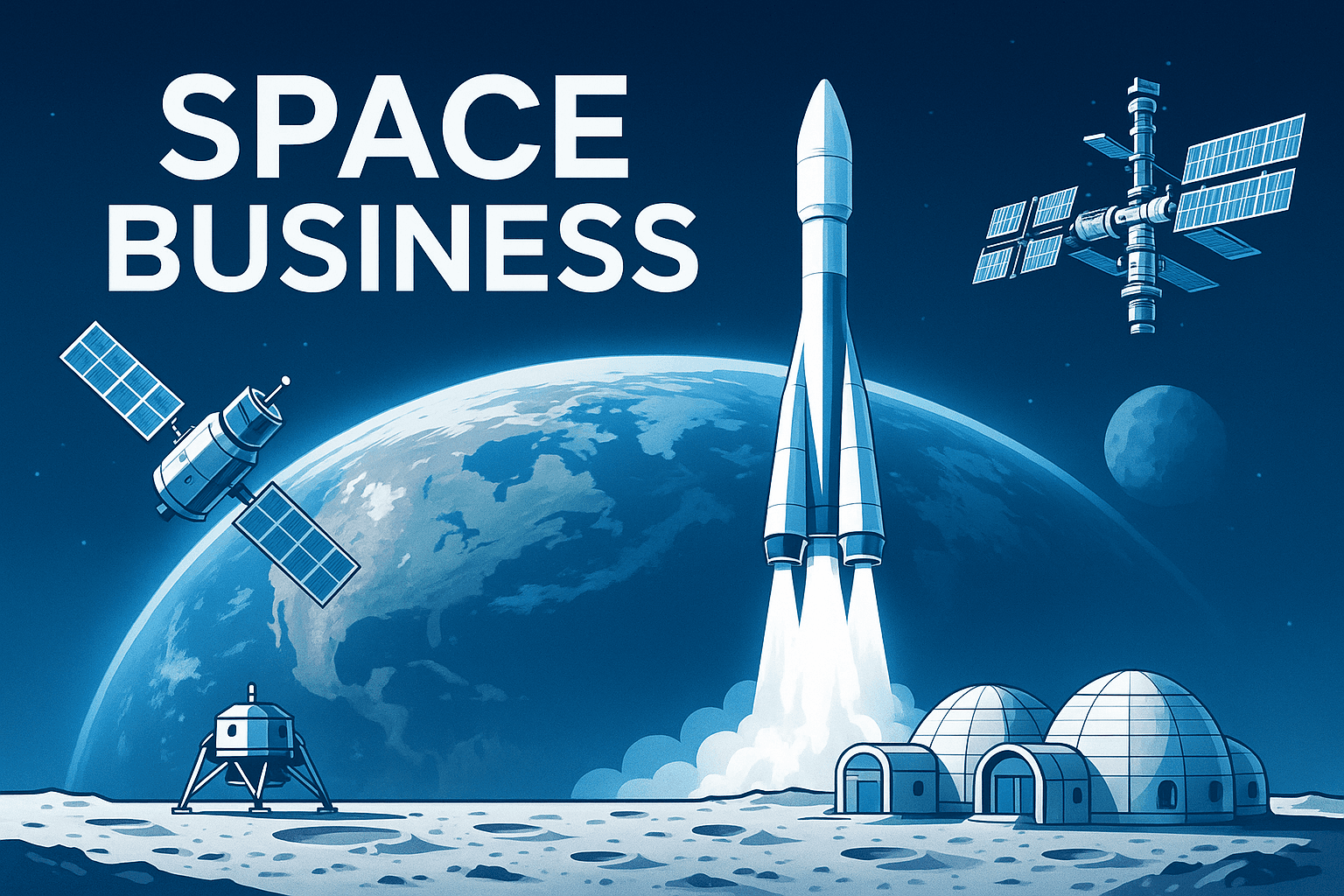 急成長する宇宙ビジネス：2035年に1.8兆ドル市場へ thumbnail